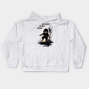 Ninja Kidz, Ask Me About My Ninja Disguise Kids Hoodie